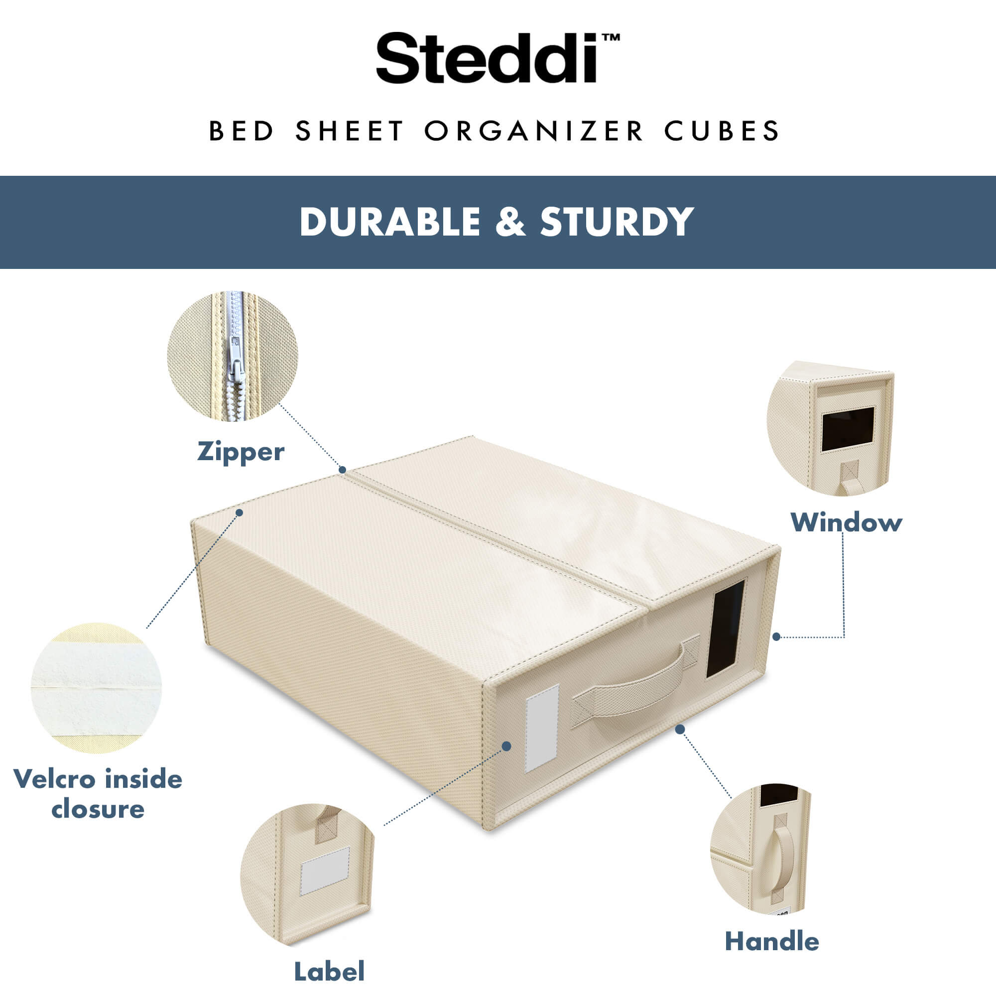 http://steddi.us/cdn/shop/files/BedSheetOrganizerCubeProductDetails.jpg?v=1696443964